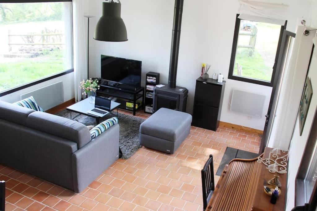 Maisonnette Au Calme, 15 Kms Honfleur/Deauville Les Authieux-sur-Calonne Екстериор снимка